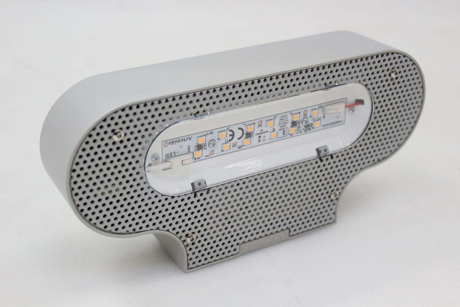 B-Ware Talo Led Wandleuchte Wandlampe Wandlicht Flurlampe Lampe 21 Cm Silber 3.000 K