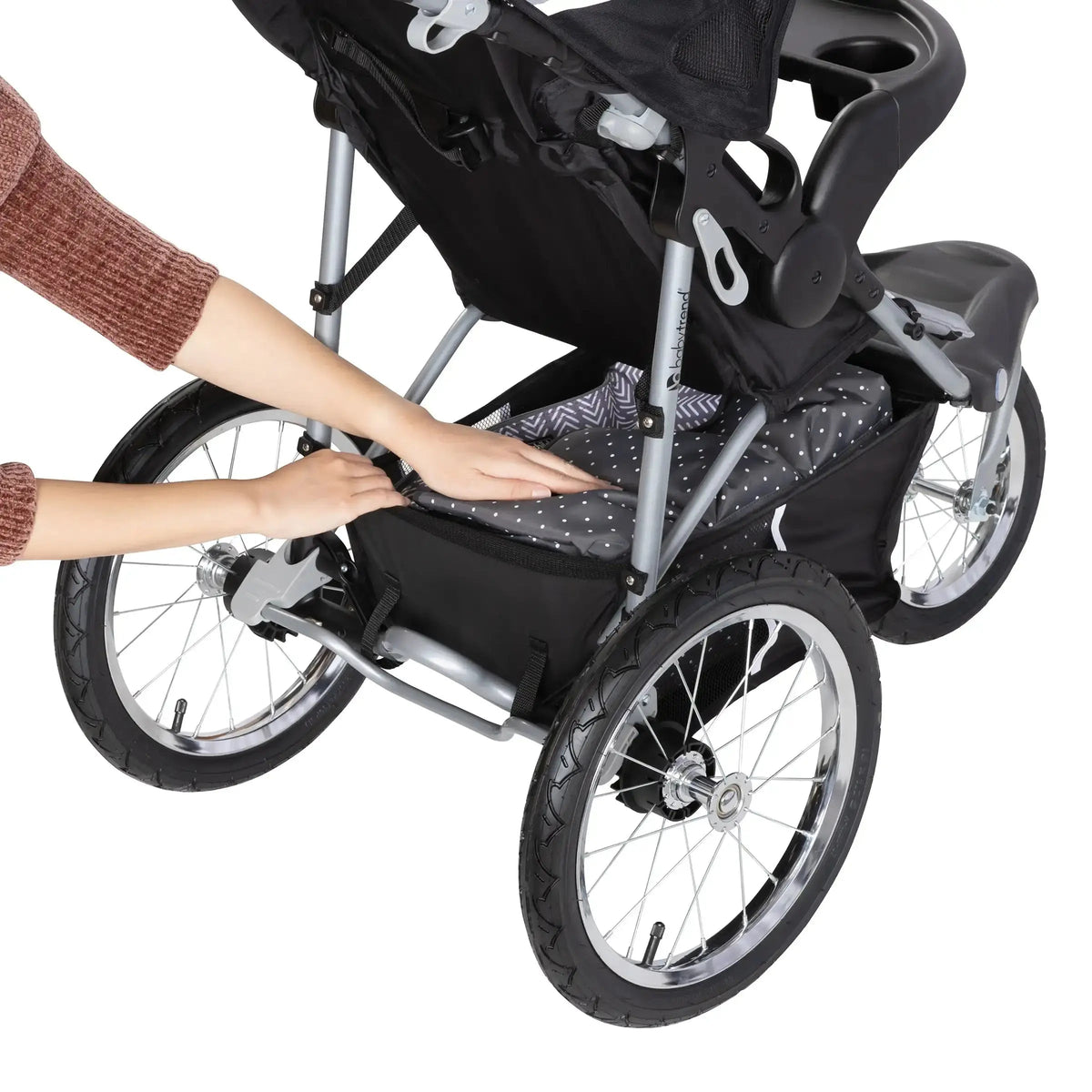 Baby Trend Expedition Kinderwagen Jogger Buggy Travelsystem Korb Farbe Phantom - 6783300