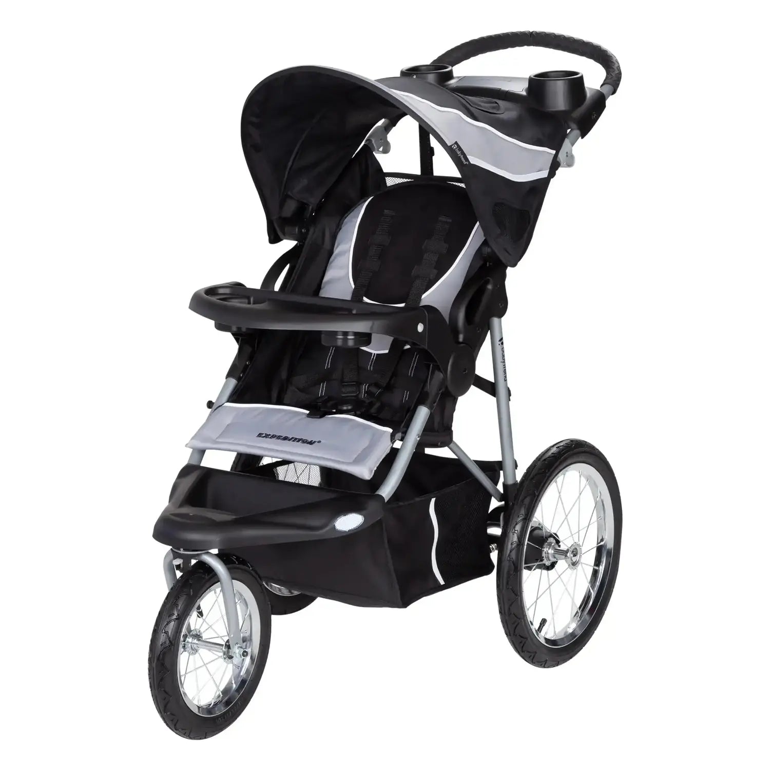 B-Ware Baby Trend Expedition Kinderwagen Jogger Buggy Travelsystem Korb Farbe Phantom - 6783300