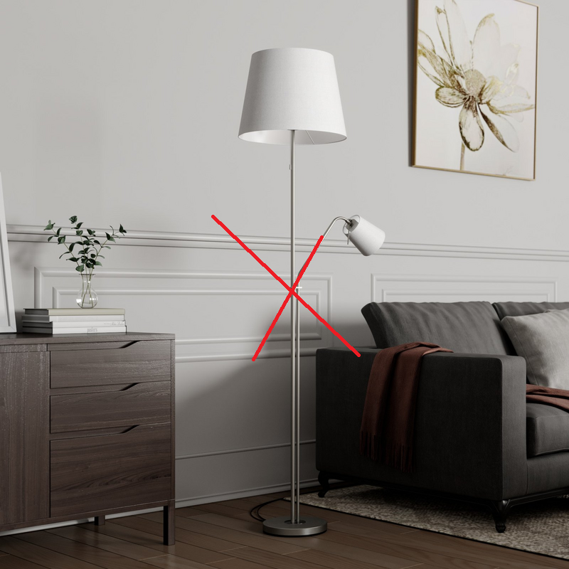 Lindby Nantwin Stehleuchte Stehlampe Standleuchte Standlampe SIEHE TEXT/FOTO