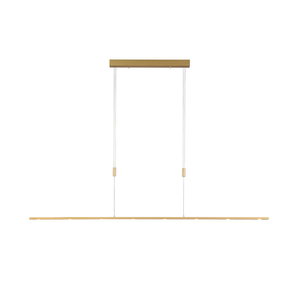 B-Ware Rothfels Led Pendelleuchte Pendelleuchte Lampe Leuchte Licht Ip20 Tolu Messing