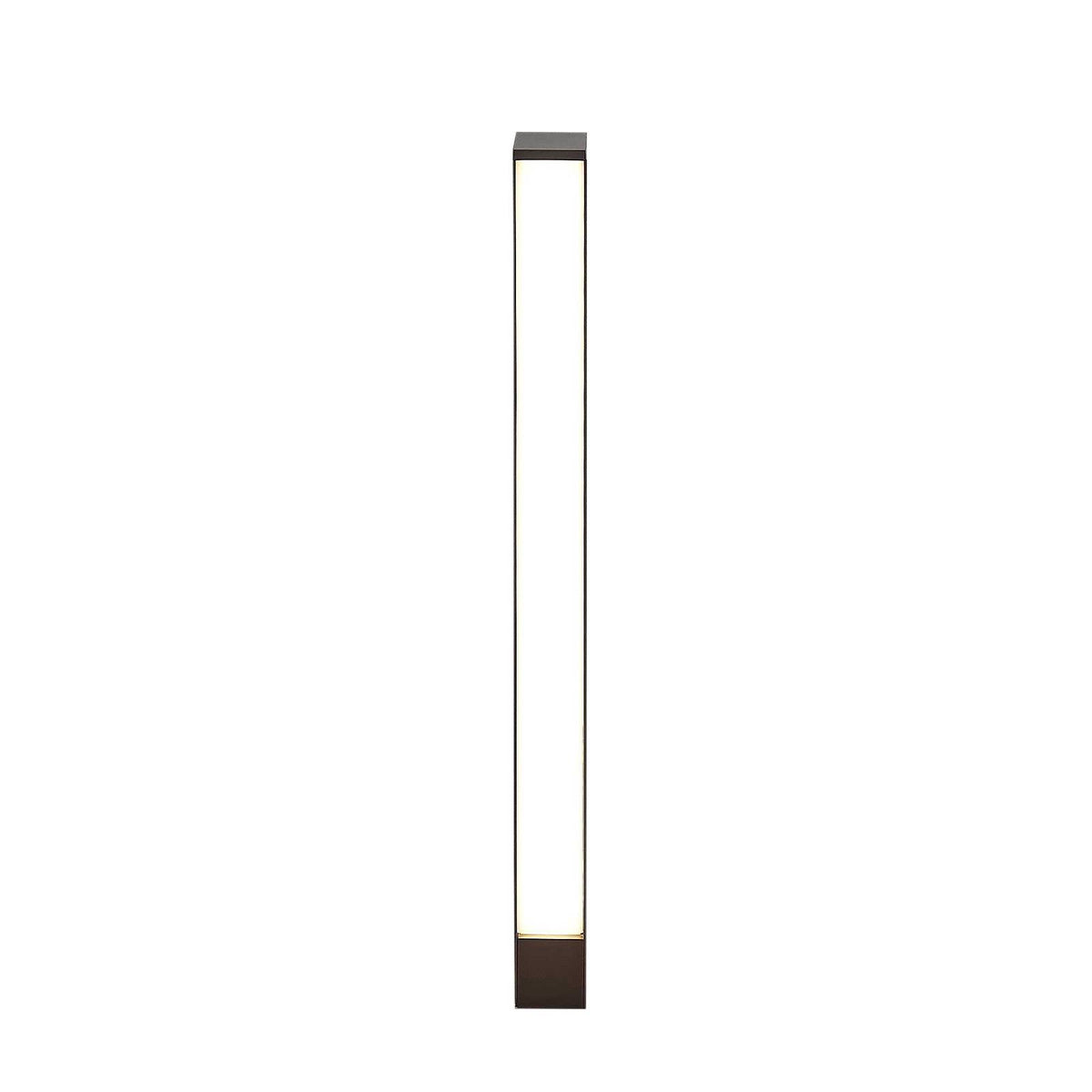 Lucande Wegeleuchte Außenleuchte LED Wegelampe dunkelgrau Metall Garten Außen - 42510965557900