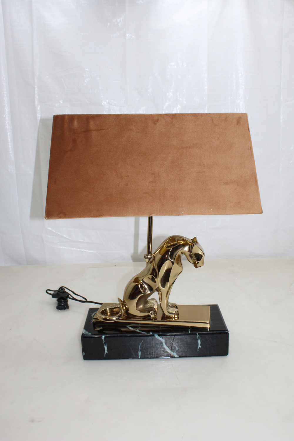 Kare Geometric Leopard Tischleuchte Tischlampe Tischlicht Siehe Text/Fotos C-Ware
