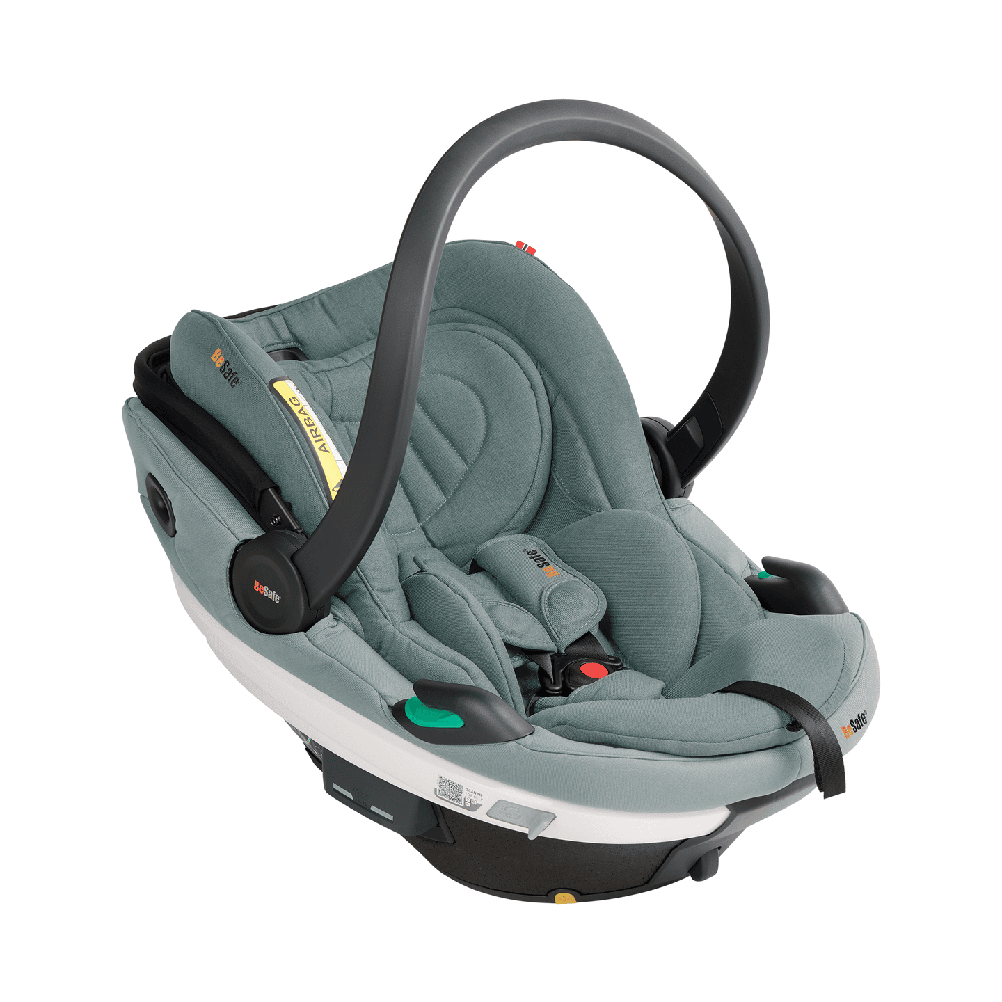 B-Ware Be Safe Autositz Be Safe Go Beyond Sea Green Melange Kindersitz Sitz Babysitz