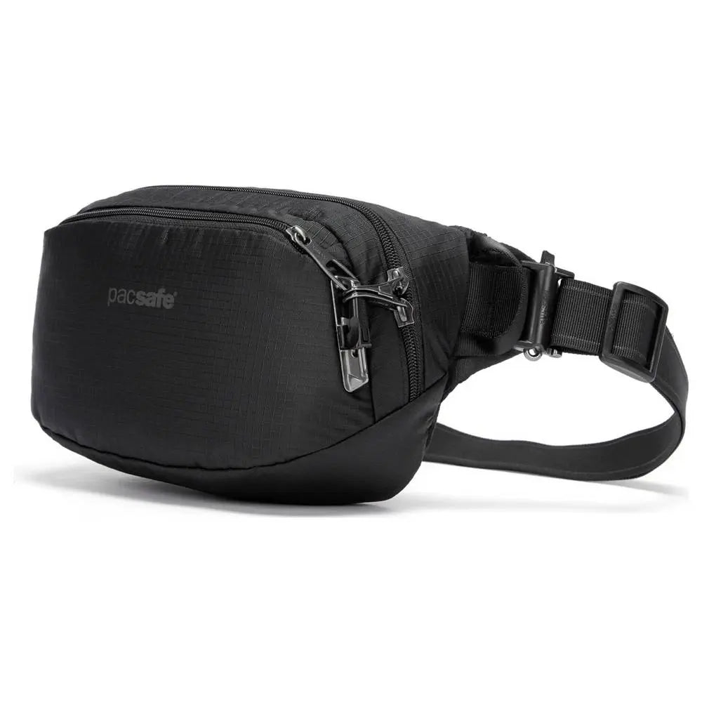B-Ware Pacsafe Gürteltasche Hüfttasche Anti Diebstahl Schutz Vibe 100 Schwarz Nylon  4 L - 688334053895