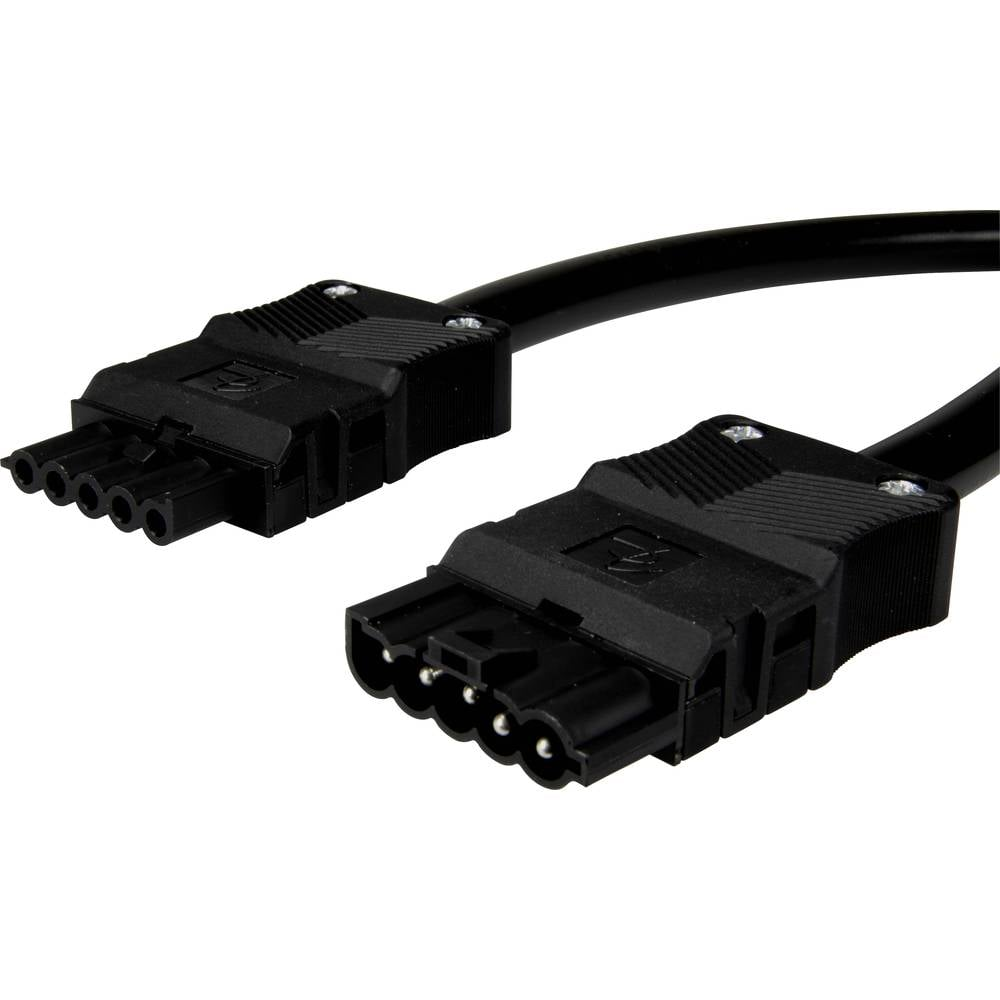 Adels Contact 14876530 Netz Anschlusskabel Netz Stecker Netz Buchse Stecker B-Ware
