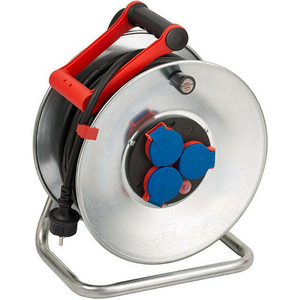 B-Ware Brennenstuhl Kabeltrommel Kabelaufroller 40m Schutzkontakt Stecker318