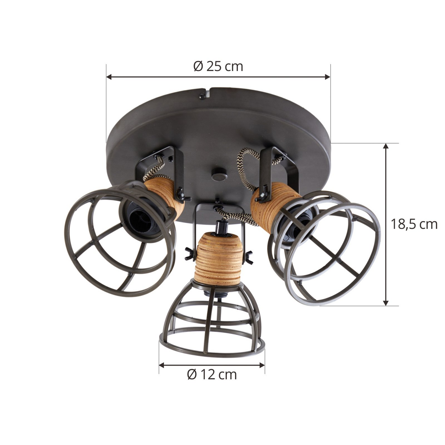 Lindby Arinthea Deckenstrahler Deckenlampe Deckenleuchte Lampe Leuchte Licht B-Ware - 4251911777666