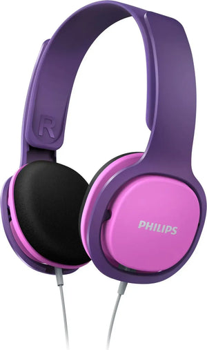 B-Ware Philips Kopfhörer Kinder Kopfhörer Headset On Ear Musik Pink 3,5 Mm Klinke