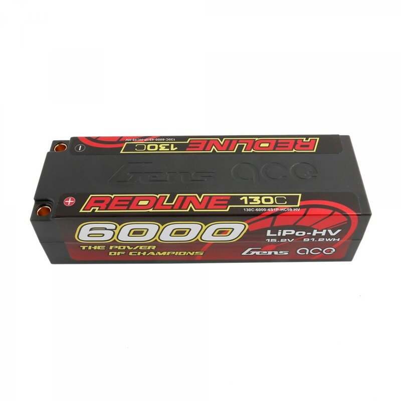 B-Ware Grepow Redline Hard Case Hv Ultra Lcg Ersatzakku Batterie 4 S1 P 15,2 V 6000m Ah 130 C - 6928493356326