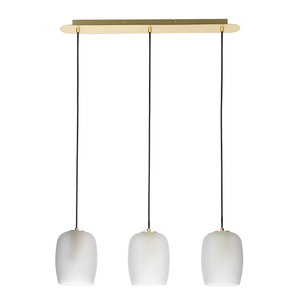 B-Ware Lucande Taylan Hängeleuchte Deckenlampe Pendelleuchte Lampe 3 Flammig Länglich