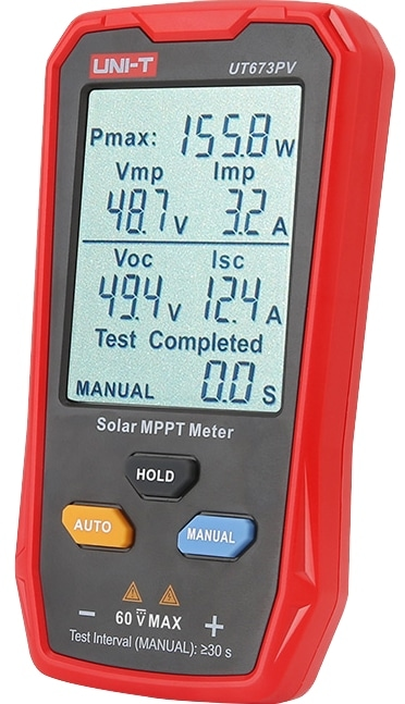 Uni T Solar Mppt Messgerät Ut673 Pv Messinstrument Solartester Photovoltaik  B-Ware - 6935750567333
