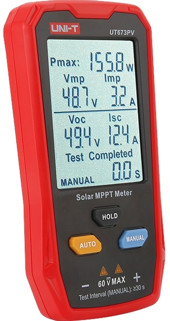 Uni T Solar Mppt Messgerät Ut673 Pv Messinstrument Solartester Photovoltaik  B-Ware - 6935750567333