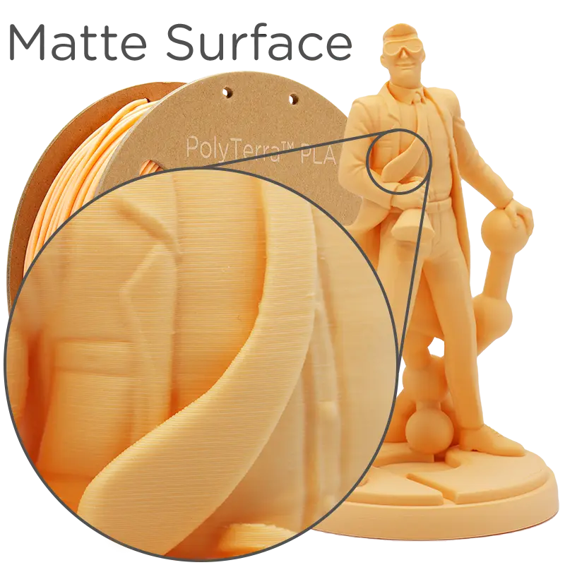 B-Ware Polymaker Poly Terra Filament 3 D Drucker Material Pla Biokunststoff Peach 2.85 Mm