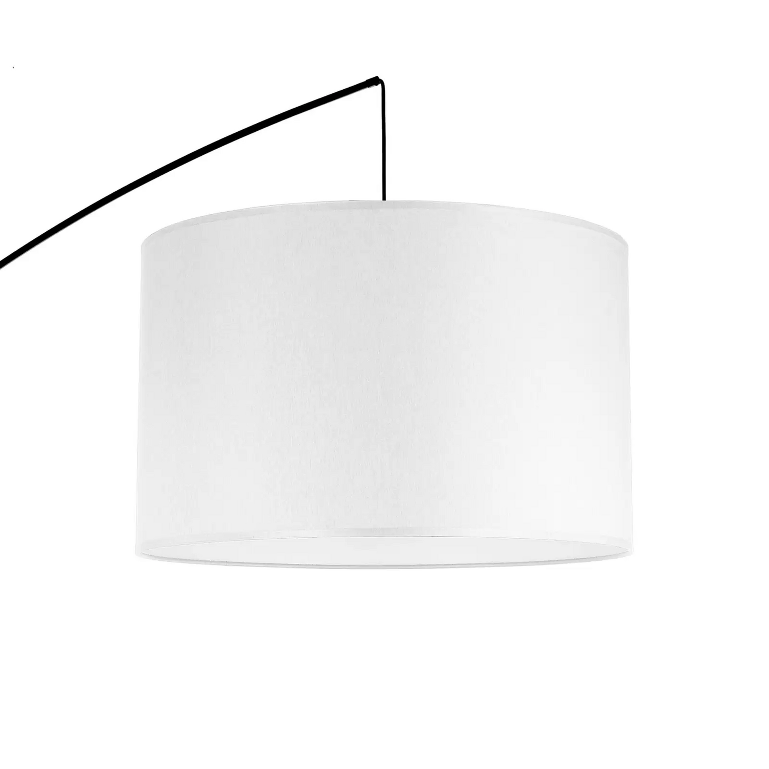 Stehleuchte Moby White Mit Textilschirm Wohnzimmerlampe Leselampe Leuchte E27 B-Ware - 5901780530600