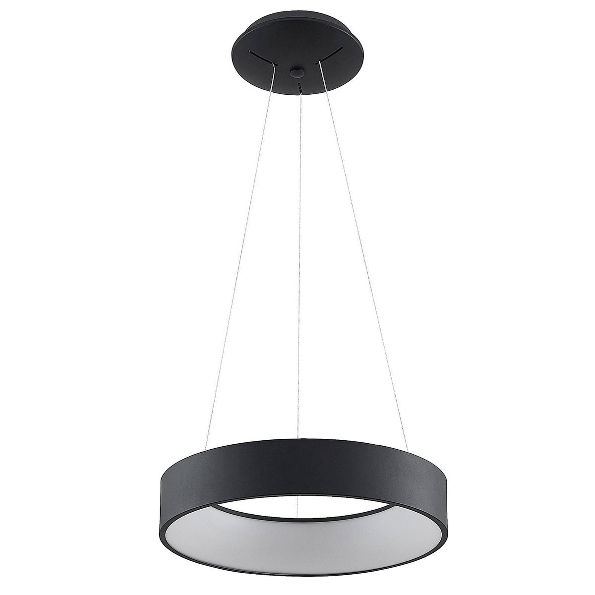 Arcchio Pendelleuchte Hängelampe LED Aleksi schwarz Eisen Kunststoff dimmbar877 - 4251911701968