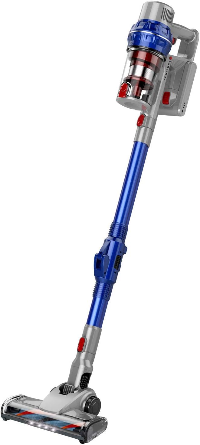 Honiture Akku Sauger Staubsauger Stark Leise Kabellos Tragbar Beutellos 380W - 6941260475891