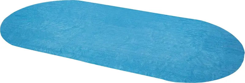 B-Ware Bestway Abdeckplane Pool Solarabdeckung Solarplane Blau Flowclear 394x210cm Oval - 6941607306710