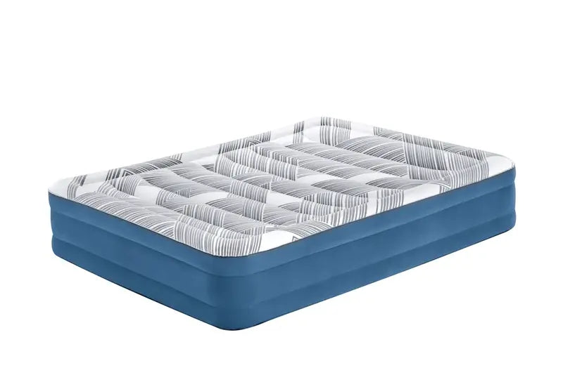 B-Ware Bestway Luftbett Gästebett Tri Tech Fashion Flock Elektropumpe Double Xl