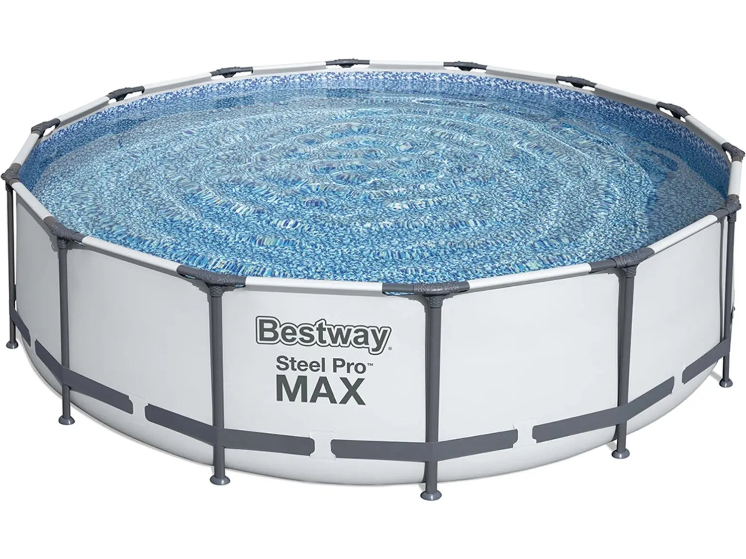 B-Ware Bestway Stahlrahmen Pool Pool Set Steel Pro Max Schwimmbecken ø 427x107 Cm Rund  - 6941607329559