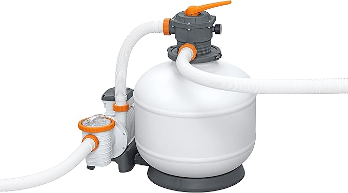 B-Ware Bestway Flowclear Sandfilteranlage Filtersystem Poolpumpe 11355 L/H 500 W Pumpe