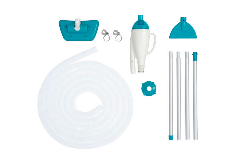 B-Ware Bestway Poolsauger Reinigungsgerät Aqua Pristine Schwimmbad Wassersauger Set