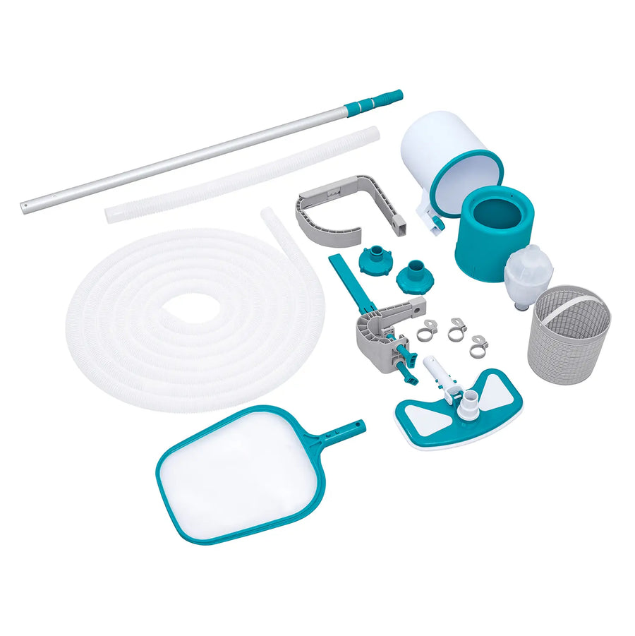 Bestway Poolpflege Set Reinigungsset Aqua Clean Deluxe Für Poolgrößen  B-Ware - 6941607346792