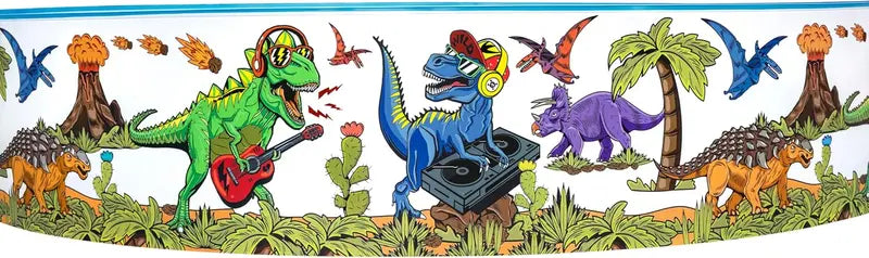 Bestway Fill 'N Fun Planschbecken Dinosaurier ø 244x46 Cm Poolbecken Gartenpool B-Ware - 6941607347669