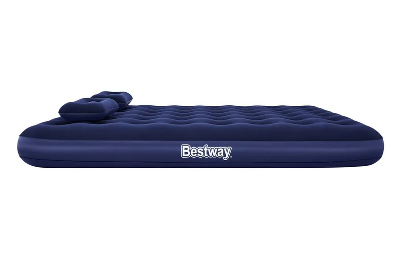 B-Ware Bestway Doppelluftbett Gästebett Luftmatratze 203 X 152 X 22 Cm Handpumpe