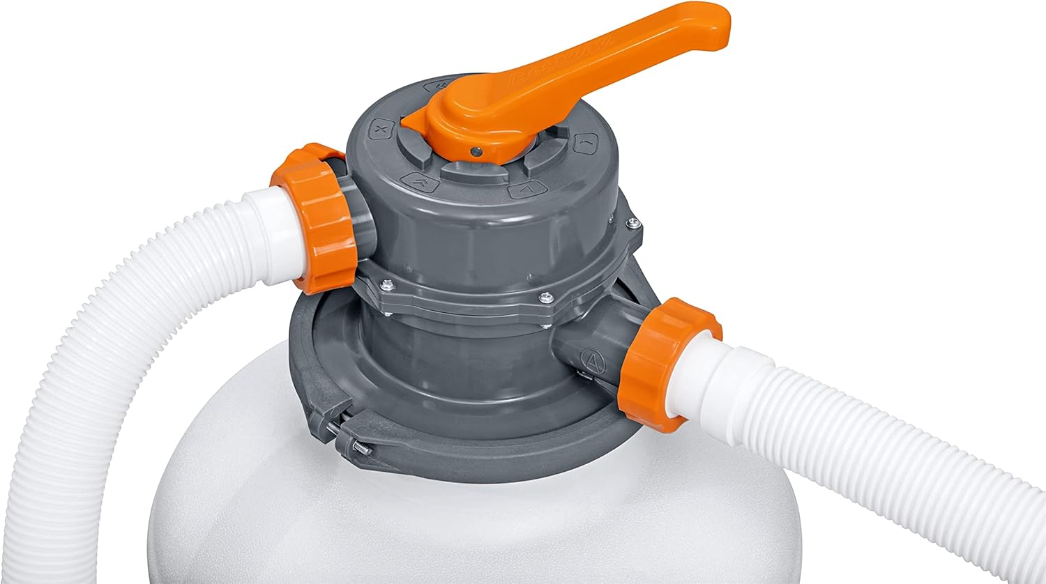 B-Ware Bestway Flowclear Sandfilteranlage Filterpumpe Poolpumpe Zeitschaltuhr Weiß867