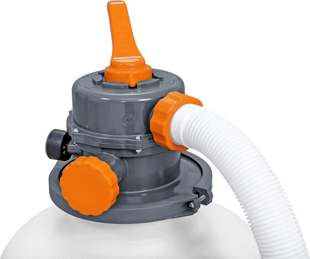 Bestway Flowclear Sandfilteranlage Filterpumpe Poolpumpe Zeitschaltuhr Weiß867 B-Ware