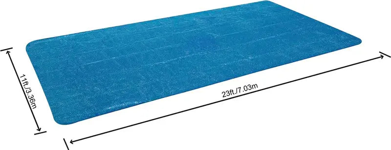 Bestway Solarabdeckplane Poolabdeckung Poolheizung Pool 703 X 336 Cm Blau Eckig B-Ware - 6941607354698