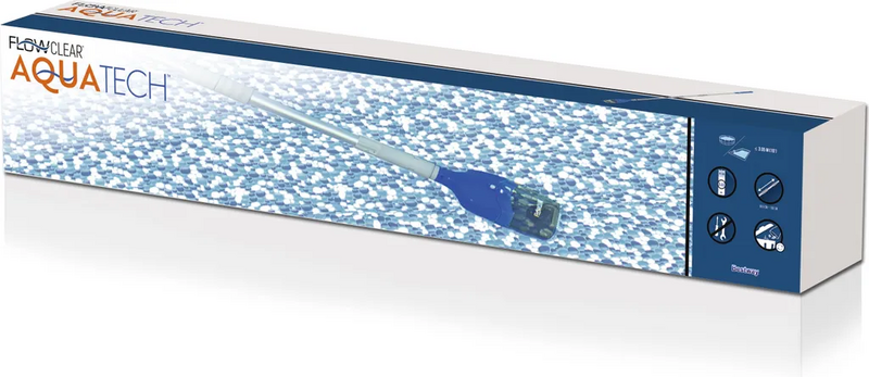 B-Ware Bestway Flowclear Batteriebetriebener Poolsauger Aqua Tech Poolreiniger Reiniger