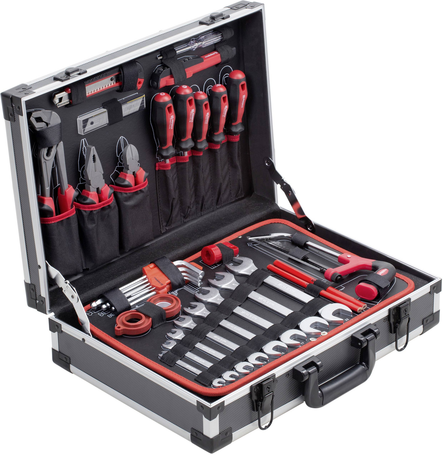 B-Ware Meister Werkzeug Wu8971460 Universal Werkzeugkoffer Werkzeugaufbewahrung