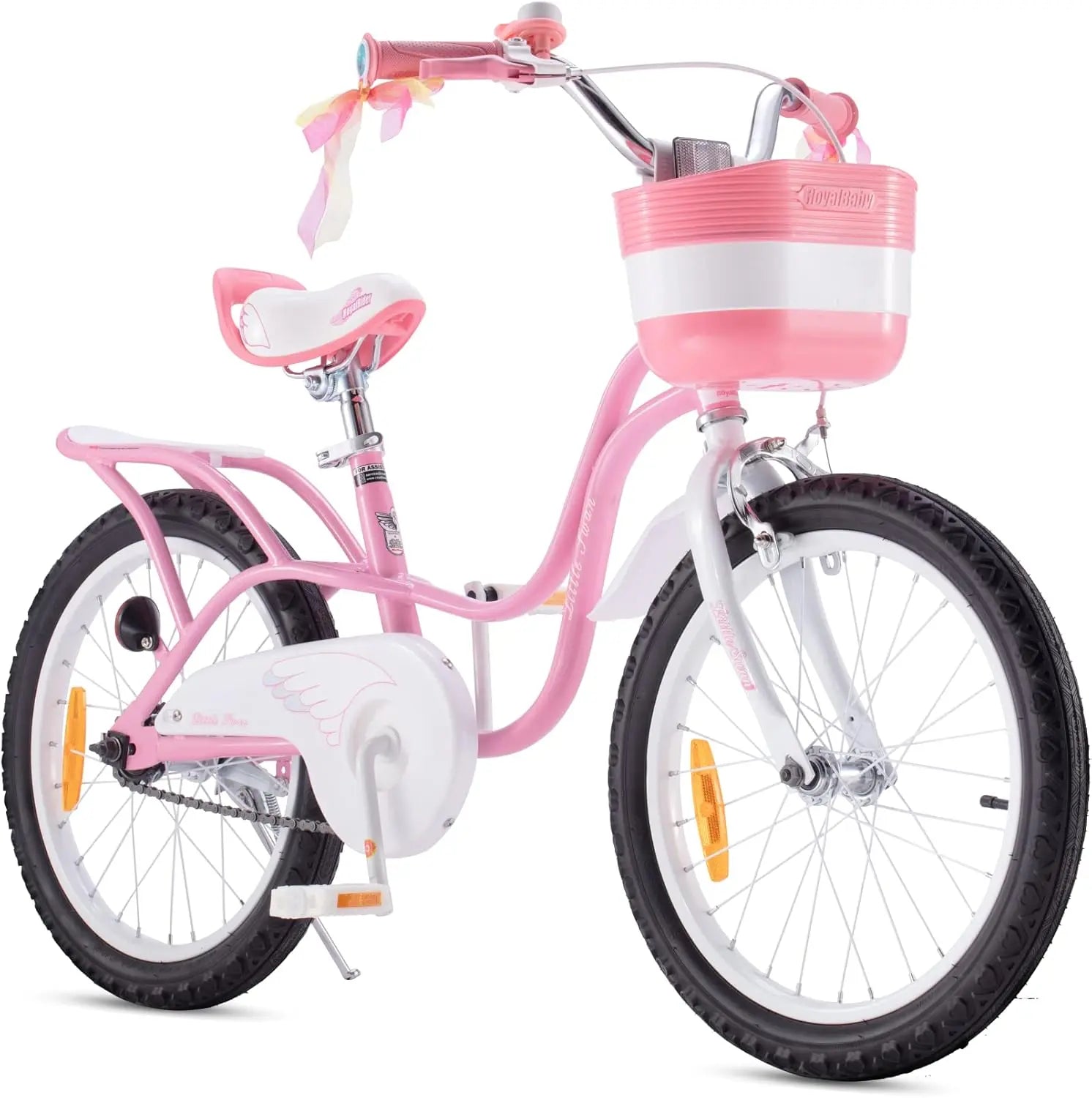 Royal Baby Little Swan Kinderfahrrad Mädchen Fahrrad Stützräder Rosa 18 Zoll B-Ware