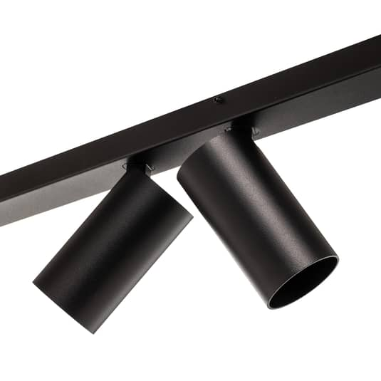 B-Ware Nowodvorski Deckenstrahler Mono Corner Viii Deckenlampe Leuchte Schwarz 2x150cm