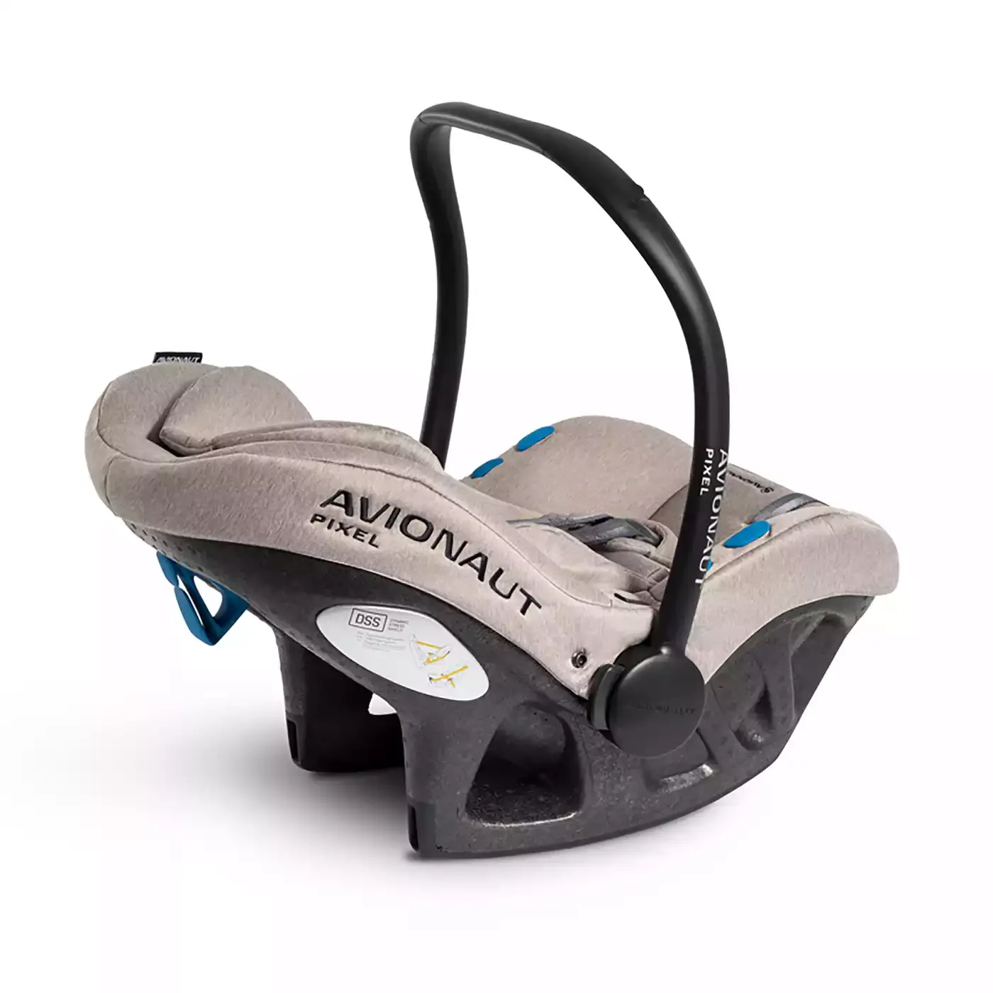 AVIONAUT Pixel Beige Mélange Siège de poussette Coque porte-bébé