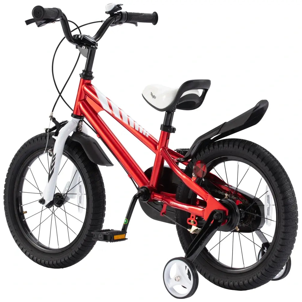 Kinderfahrrad Freestyle Fahrrad 14 Zoll Stützräder Rot Cityreifen Stahlrahmen B-Ware