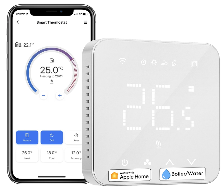 Meross Smart Thermostat Heizungsthermostat Temperaturregler Heizkörpersteuerung B-Ware - 6973696565099