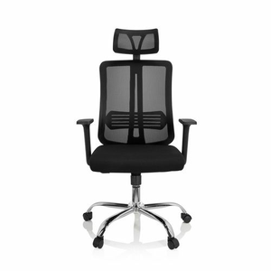 hjh OFFICE ZH 200 Chaise de bureau pivotante noire
