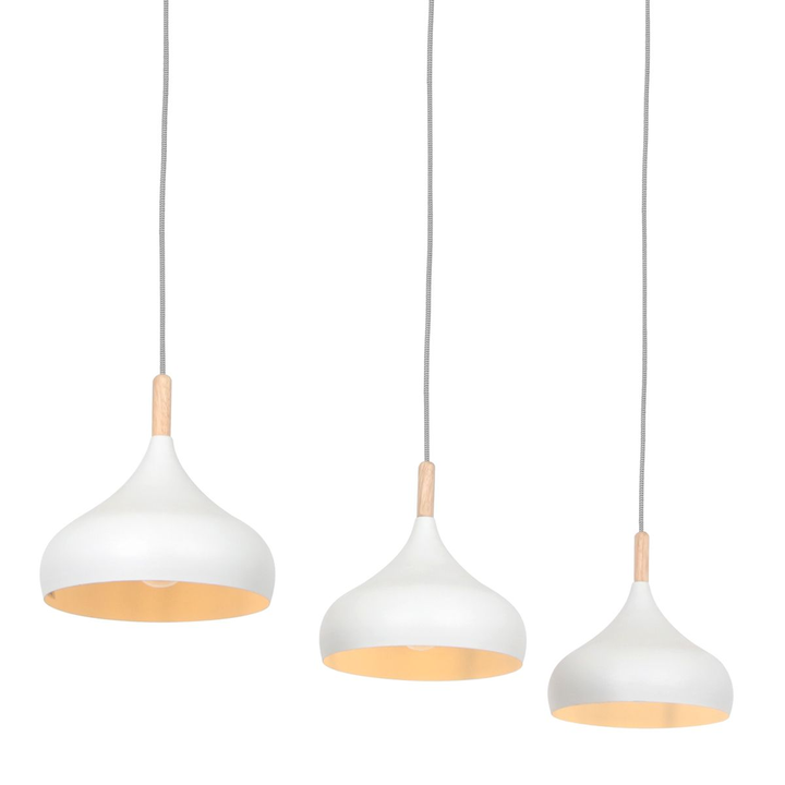 Steinhauer White Veneer Hängelampe Björr Pendellampe Leuchte Lampe Deckenlampe