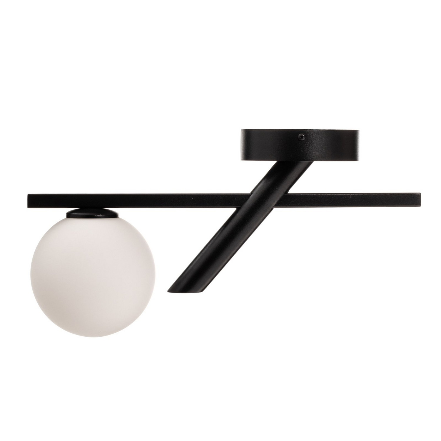 Deckenleuchte Baleo Schwarz Opal Einflammig Deckenlampe Lampe Leuchte Spot Licht B-Ware - 5907554418631