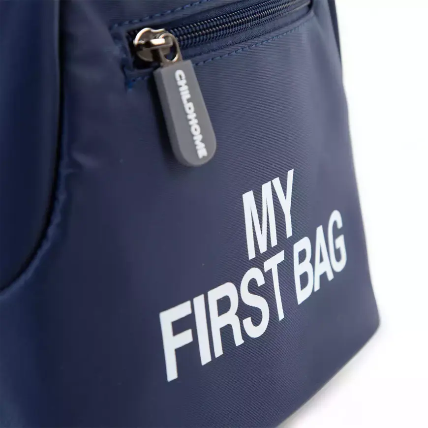 CHILDHOME Kinderrucksack Blau Weiß Reisezubehör Rucksack Reiserucksack Nylon