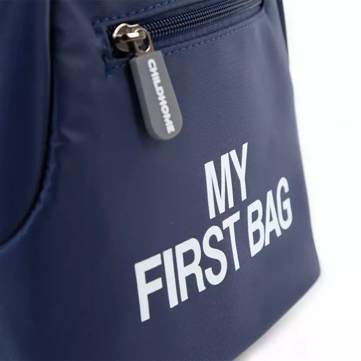 CHILDHOME Kinderrucksack Blau Weiß Reisezubehör Rucksack Reiserucksack Nylon