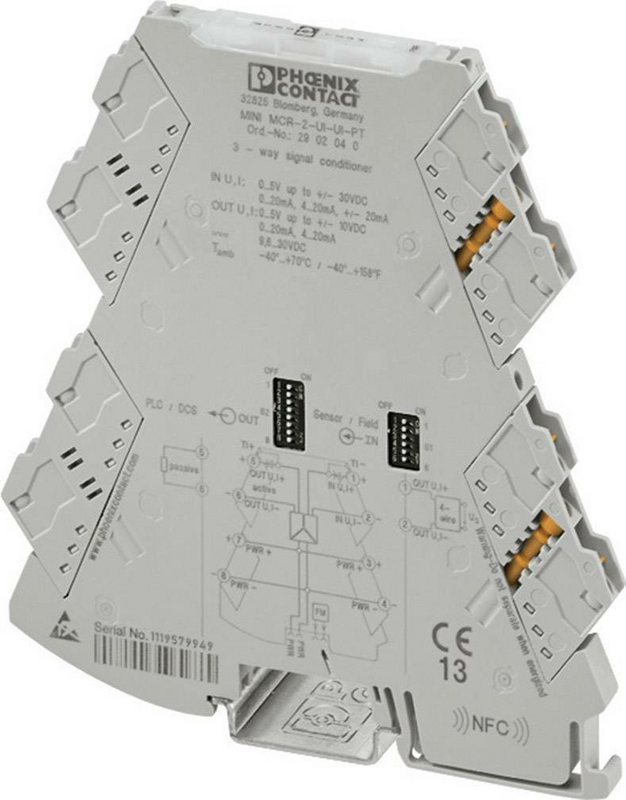 Phoenix Contact Konfigurierbarer 3-Wege-Trennverstärker Trennverstärker 2 STÜCK