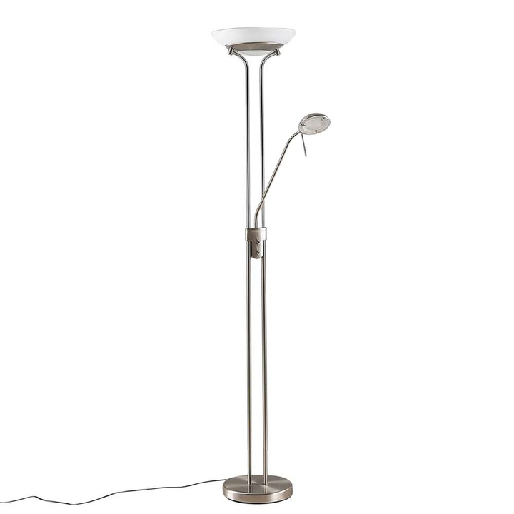 Lindby LED-Deckenfluter Yveta Stehlampe Stehleuchte Lampe Leuchte Leselampe LED