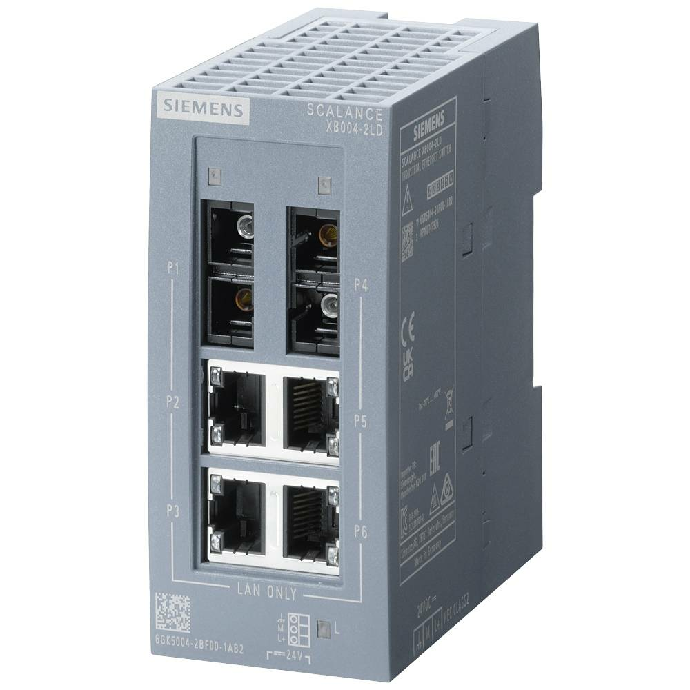 Siemens 6 Gk5004 2 Bf00 1 Ab2 Industrie Ethernet Switch Ethernetverteiler Unmanaged