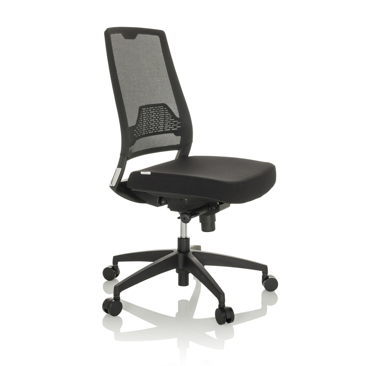 hjh OFFICE Bürostuhl Chefsessel Drehstuhl Netzstoff Lendenstütze schwarz - 4064323036111