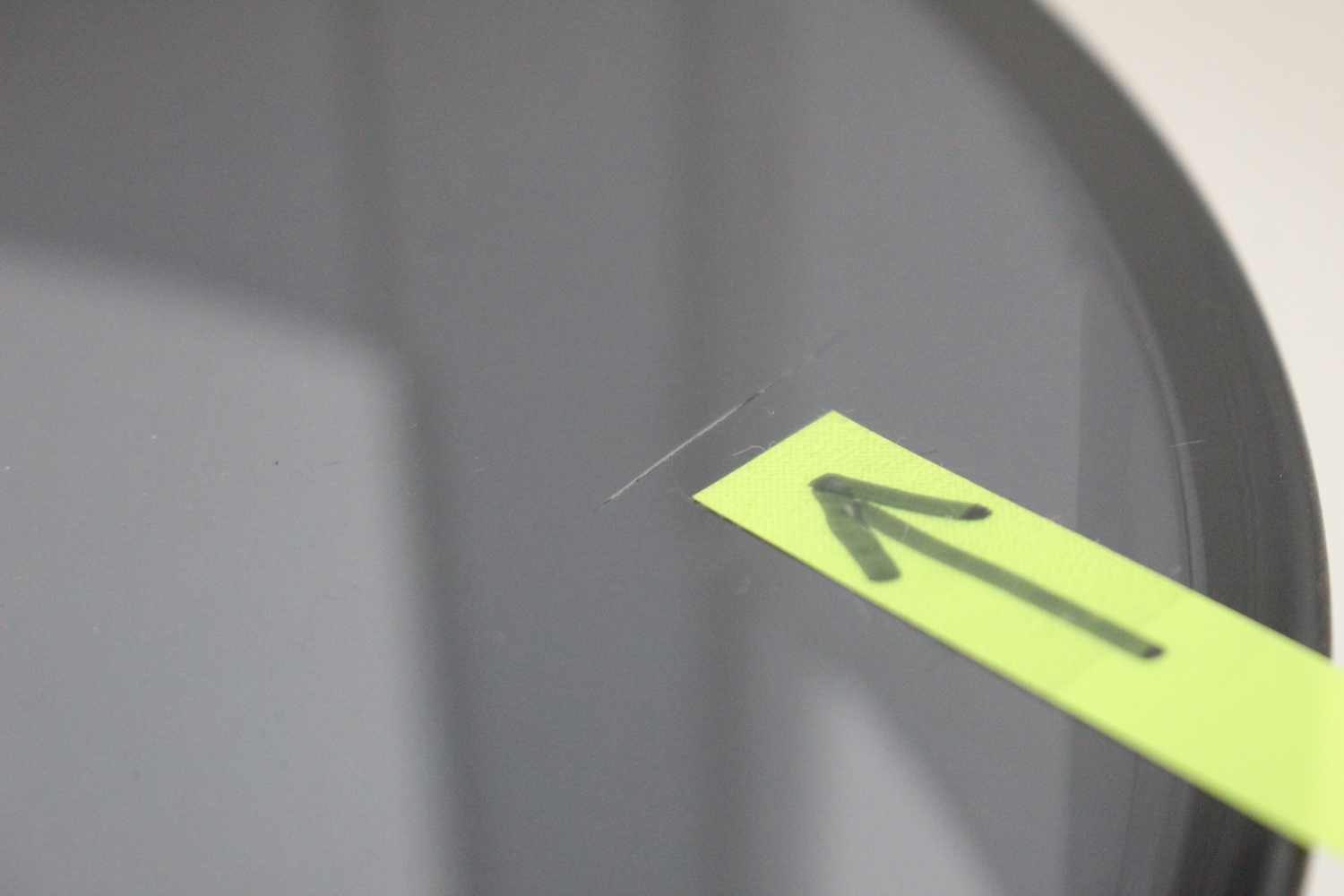 B-Ware Kartell Charles Hocker Sitzhocker Fußhocker 46cm Fumé/Transparent Siehe Fotos