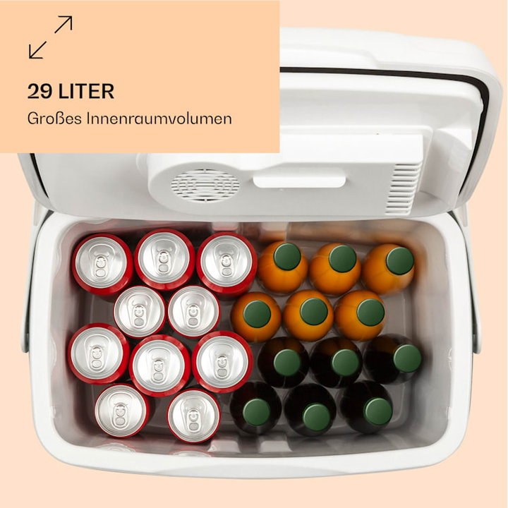 Klarstein Beer Belly 29 Elektrische Kühlbox Warmhaltebox Kühltruhe Isolierbox  B-Ware
